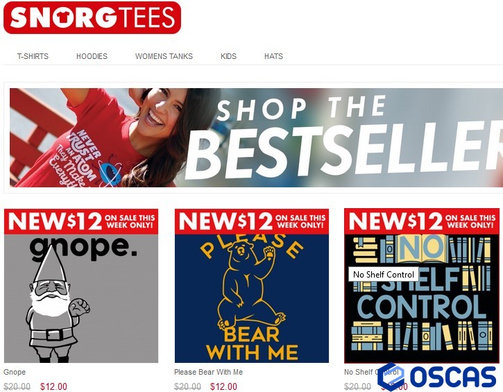 Snorgtees, sedia desain sablon kaos unik Snorgtees, sedia desain sablon kaos unik